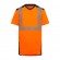 T-shirt haute visibilité à manches courtes BALI GRS G25 - orange fluo