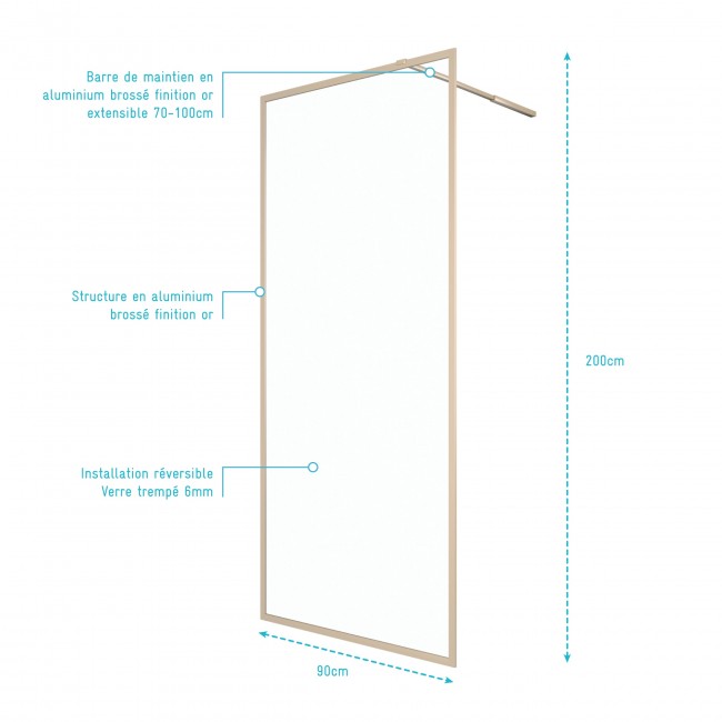 schema-paroi-de-douche-fixe-or-brosse-verre-transparent-90x200cm-golden-edge-aurlane.jpg AURLANE