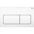 Plaque de commande WC double touche Visign for Style 5 - Blanc alpin VIEGA