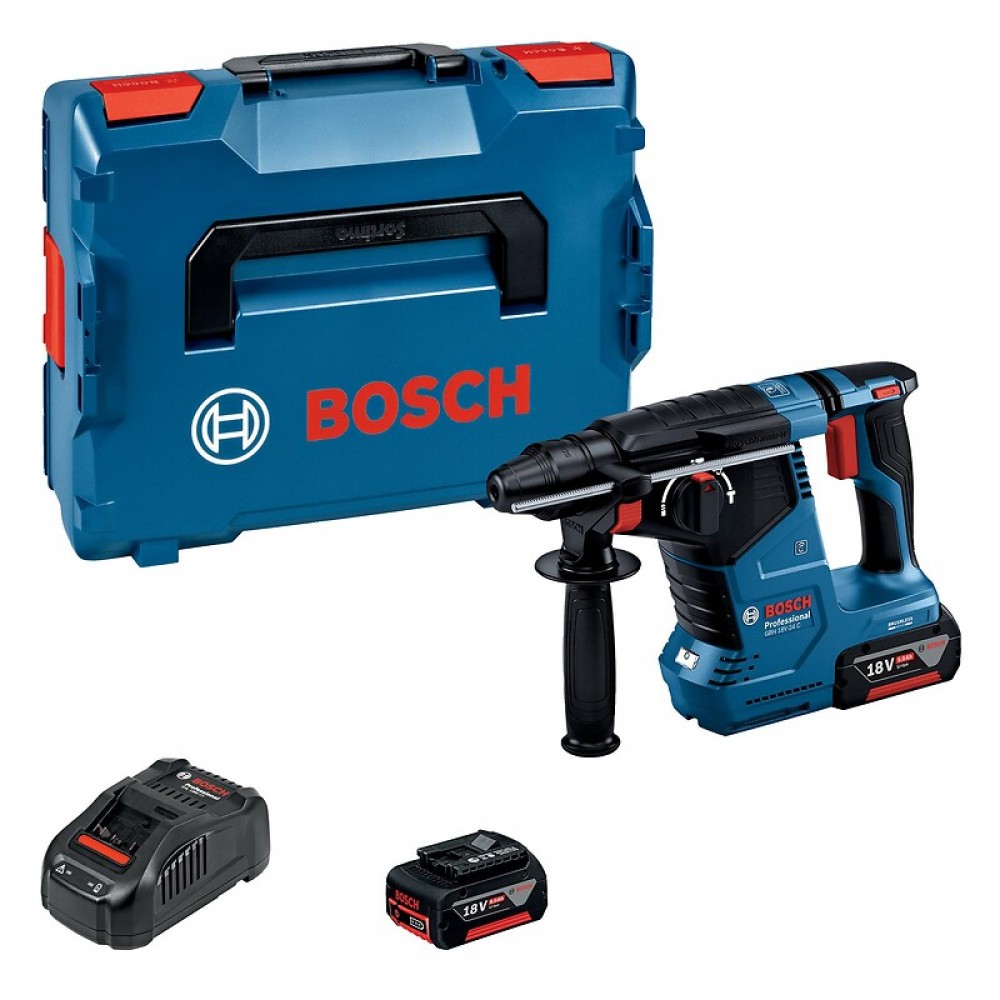 Perforateur sans fil brushless Bosch 8,4kg GBH 18V-45 C 2x12,0Ah ProCORE, Économisez 10% sur tous les outils électriques Bosch & Makita