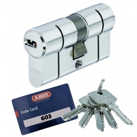 Cylindre double - anti-casse - s'entrouvrant - sur numéro 603 - D6PSN ABUS