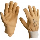 Gants fourrés coupe américaine 1549 - cuir bovin hydrofuge - 10 paires GUYARD