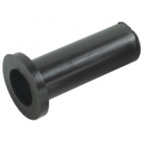 Bague de réduction pour gonds de volets - ø 14 à 12 mm - PVC noir TORBEL