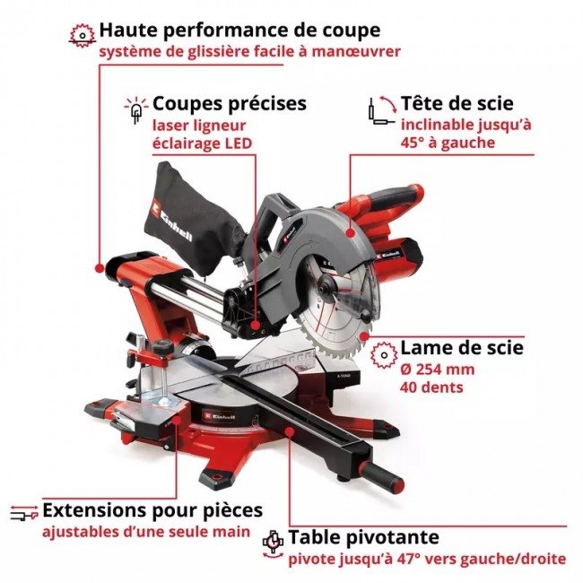 Scie à onglet radiale TE-SM 36:10 L Li-Solo - Power X-Change - Bricozor 2.jpeg EINHELL