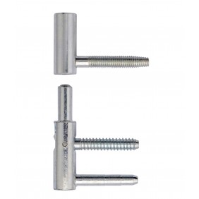 Fiche complète menuiserie bois réglable 2D - à visser - acier zingué - Exacta 491 OTLAV