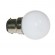 Ampoule LED B22 - IP44 - Éclairage blanc