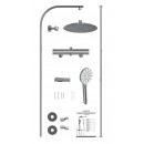 Ensemble de douche - rond et chromé - Madura Fresh 3.jpg SCHÜTTE