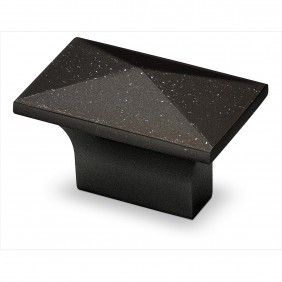 Bouton de meuble rectangulaire Tarraco - 49x30 mm - hauteur 28 mm HETTICH