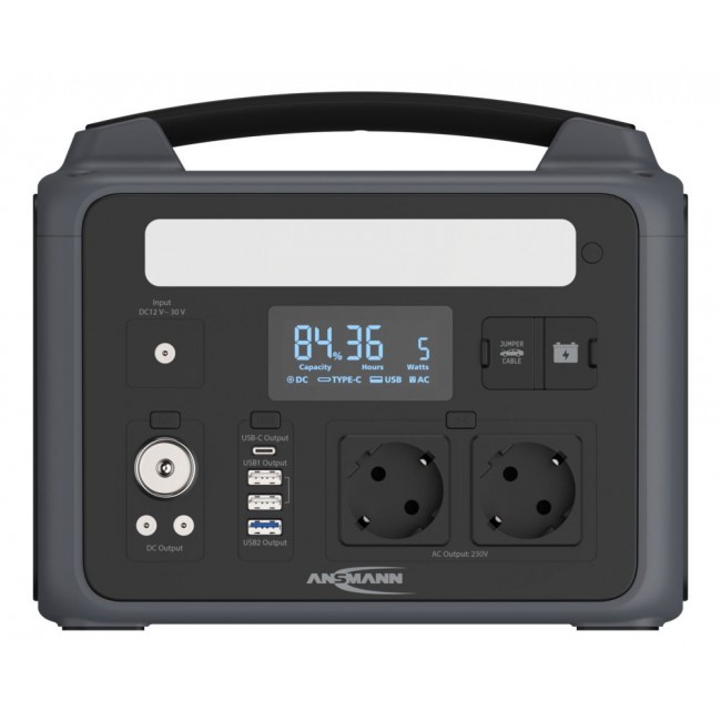 Station électrique portable - 600W - PS600AC - Bricozor 2.jpg ANSMANN