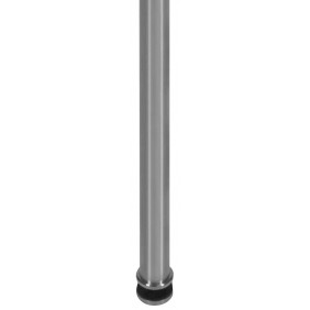 Poteau de rambarde d'escalier - 42,4 mm - inox - fixation traversante Design Production