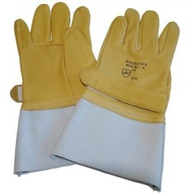 Surgants en cuir RGXSG - pour protection mécanique des gants latex SIBILLE FACTORY