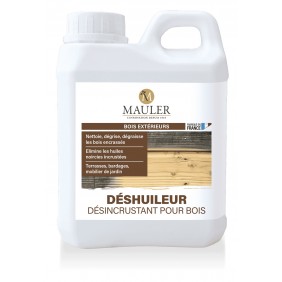 Déshuileur désincrustant terrasse & bois extérieur Mauler