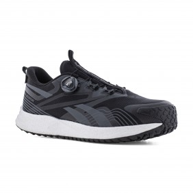 Baskets de sécurité avec laçage BOA FE4 ADVENTURE SAFETY S1PS SR HRO ESD - noir Reebok