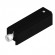 Chariot simple réglable pour coulissant aluminium - type 3841