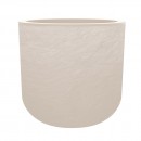 Pot rond Volcania'Up - beige calcaire - diamètre 50 cm - 67 litres - 13724.jpg EDA PLASTIQUES