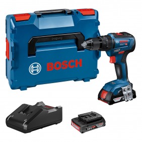 Perceuse visseuse à percussion GSB 18V-55 + 2 batteries 2,0Ah - 06019H5305 BOSCH