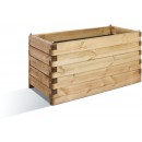 Jardinière en bois - 50 x 100 cm - 134 litres - Oléa 100 JARDIPOLYS