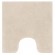 Tapis de WC - 55x55cm - Sable - Coton - antidérapant - Monterey