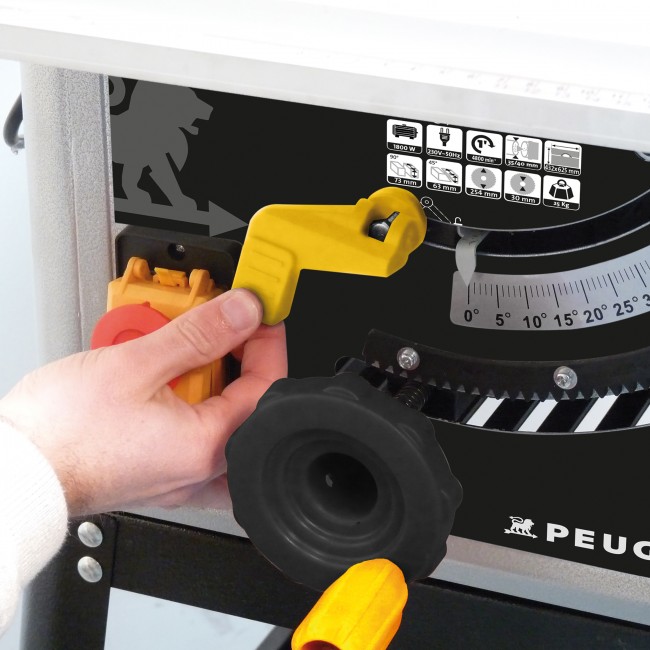 Scie sur table avec piètement 1800W - ENERGYSAW-254B3 - Bricozor 4.jpeg PEUGEOT
