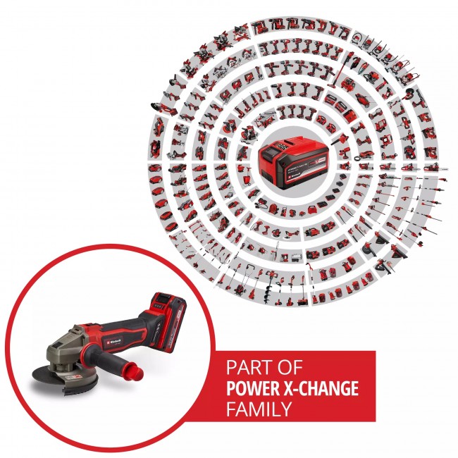 Meuleuse d’angle sans fil - TE-AG 18:125-2 Li (1x4,0 Ah) - Power X-Change - Bricozor 2.jpeg EINHELL