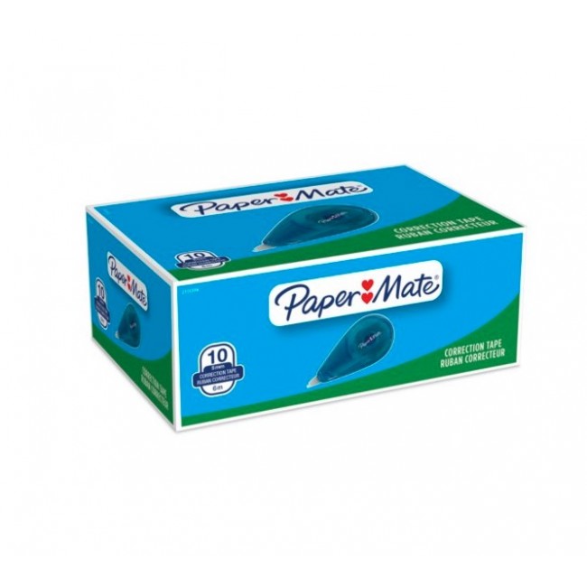Ruban correcteur PAPERMATE® - 5mm x 6m - par 10 - Bricozor.jpg PAPER MATE