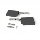 Compas pour porte relevable sans charnière Altius Lift - anthracite EMUCA