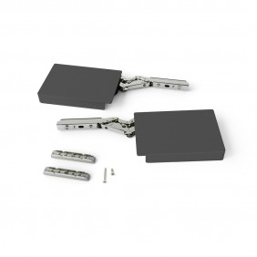 Compas pour porte relevable sans charnière Altius Lift - anthracite EMUCA