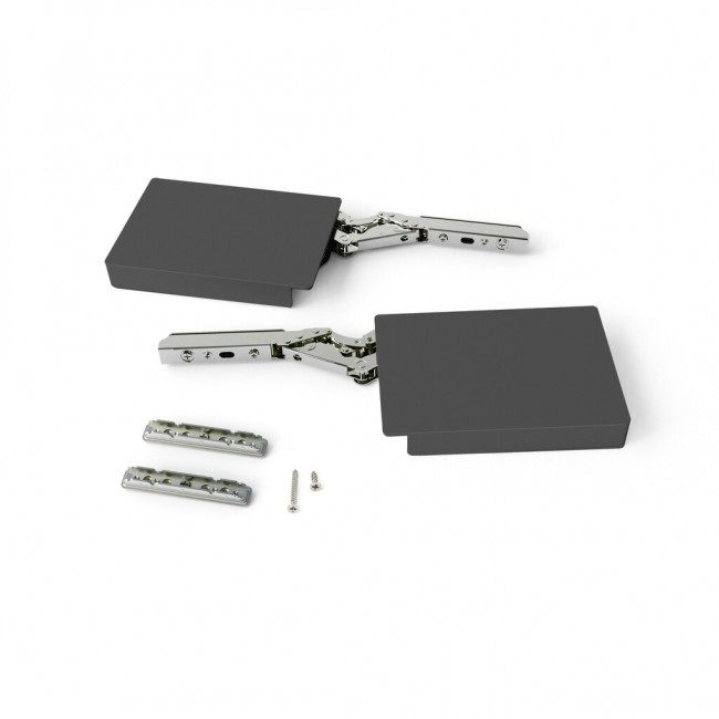 Compas pour porte relevable sans charnière Altius Lift - anthracite EMUCA