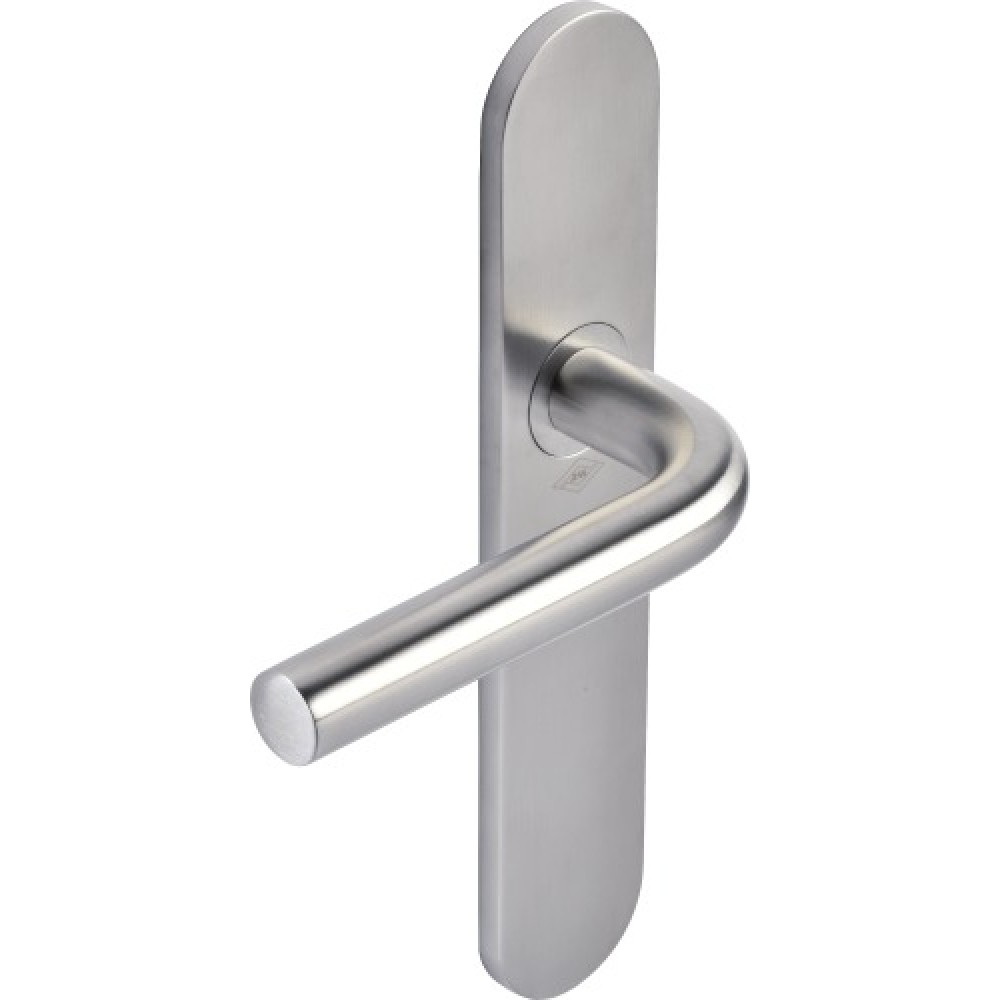 Poignée de porte sur plaque - clé I - en inox - usage intensif - J-RoX ...