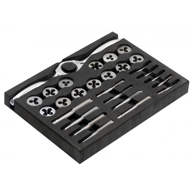 Mallette tarauds:filières et clé à cliquet - 60 pièces - Bricozor 1.jpeg PEUGEOT