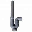 Siphon machine à laver simple Ø 40 INTERPLAST