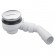 Bonde de douche receveur extra-plat Ø90 sortie horizontale Turboflow