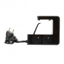 Rallonge multiprise clipsable avec chargeur USB double LEGRAND