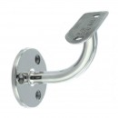 Support mural de main-courante pour tube diamètre 42,4 mm - poli miroir Design Production