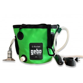 Seau de 20 litres PVC 0,9 mm avec pompe et batterie G-Bucket GEBO