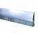 Plinthe en applique de bas de porte - support PVC/inox - PDS