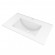 Vasque à encastrer 80 cm céréamique blanche Atos/Ready