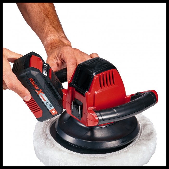 Kit De 2 Bonnets De Polissage En Laine D'agneau - Compatibles Avec Lustreuses Einhell Ce-Cb 18/254 Li & Cc-Po 90 - Pads De Polissage Pour Voiture - Ø 22-25 Cm