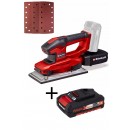Lot Ponceuse vibrante sans fil - TE-OS 18/230 +1 Batterie 2Ah EINHELL