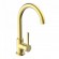 Mitigeur cuisine doré à bec col de cygne orientable - or mat - Cornwall