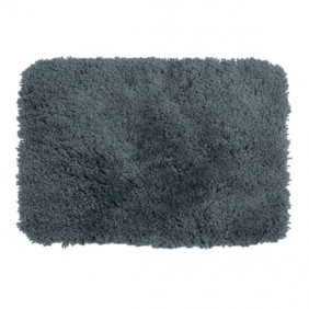 Tapis de bain - 55x65cm - Gris Granit - Microfibre - antidérapant - Highland SPIRELLA