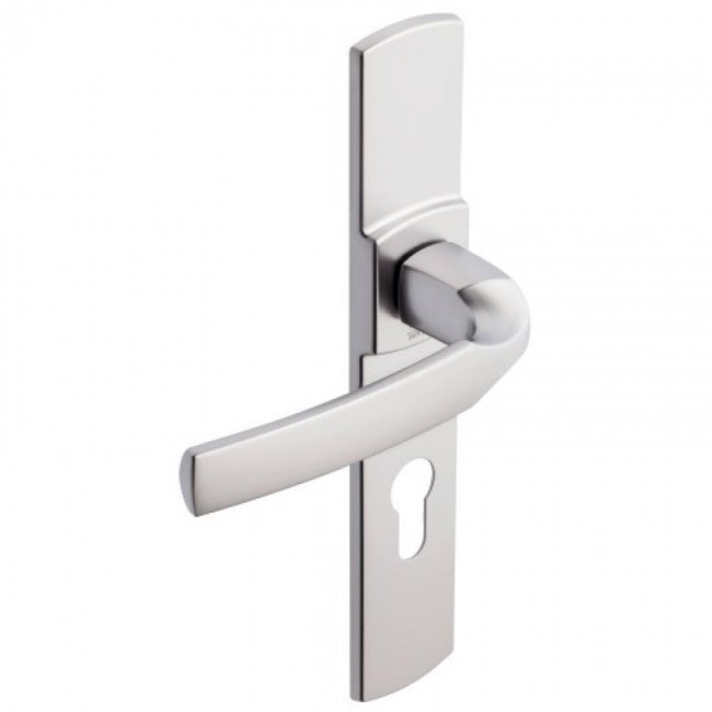 Poignées sur plaques clé I - aluminium chromé velours - Artis - Bricozor.jpeg VACHETTE