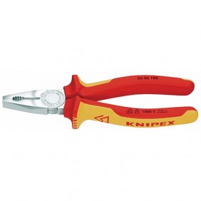 Pince universelle VDE isolée 1000V 180mm - 03 06 180 KNIPEX