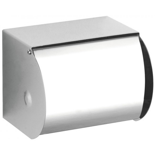 Porte-rouleaux papier WC - Inox brillant - avec couvercle PELLET ASC