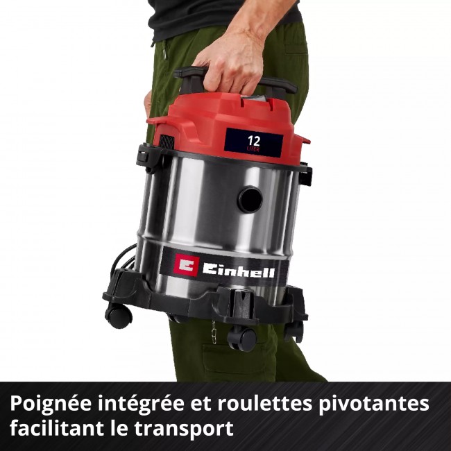 Aspirateur eau et poussière - 12L - puissance 950W - TC-VC 1240 S 6.jpeg EINHELL