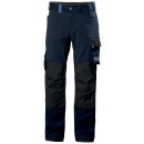 Pantalon de travail Oxford 4X - tissu extensible - bleu marine et noir HELLY HANSEN