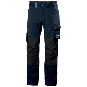 Pantalon de travail Oxford 4X - tissu extensible - bleu marine et noir HELLY HANSEN