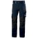 Pantalon de travail Oxford 4X - tissu extensible - bleu marine et noir