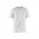 T-shirt de travail respirant 100% coton uni 3525 - blanc BLAKLADER