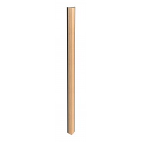 Profil d'angle pour verrière intérieure - 108 cm - teinte bois Kit Atelier